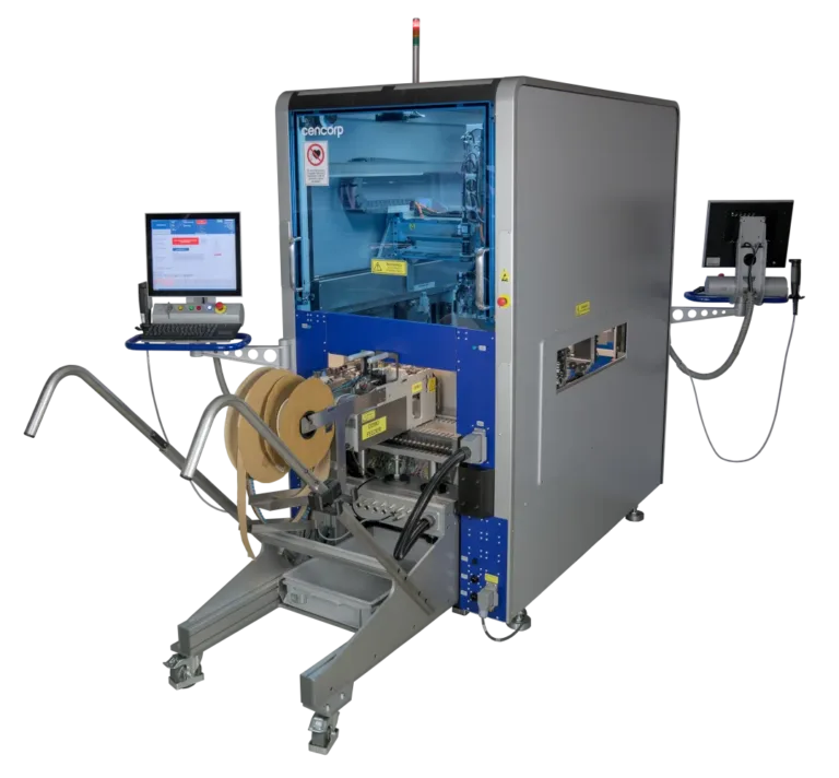 Cencorp 1000 OF EVO2 odd-form komponentplaceringsmaskine med feeder trolley