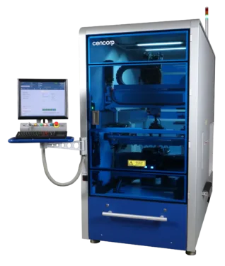 Cencorp 1000 BR EVO2 in-line printfræser til højvolumen PCB-produktion